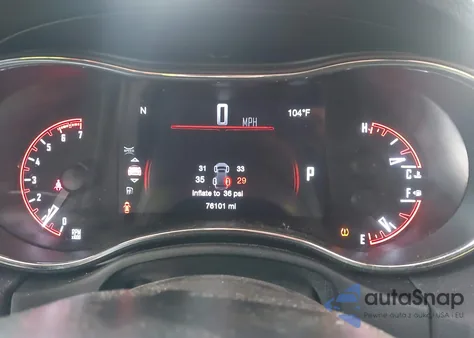 2017 Dodge Durango R/T Rwd из США, поврежденный, VIN 1C4SDHCT1HC950735